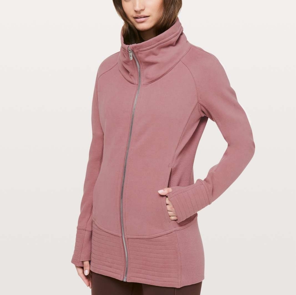 Lululemon Radiant Jacket II, Spanish Rose, Size 10